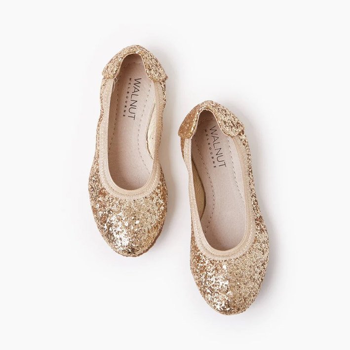Sparkly ballet slippers deals